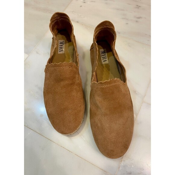 MYRA Suede Espadrilles, Sz 6.5** - Picture 2 of 8